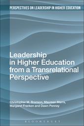 E-book, Leadership in Higher Education from a Transrelational Perspective, Bloomsbury Publishing