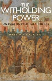 E-book, The Withholding Power : An Essay on Political Theology, Bloomsbury Publishing