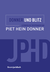 E-book, Donner und Blitz : Lezingen en toespraken van Piet Hein Donner, Koninklijke Boom uitgevers