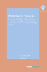 E-book, Onderwijsovereenkomst : Contractenrechtelijke leerstukken toegepast op de rechtsverhouding tussen school, leerling en ouders in het primair en voortgezet bekostigd onderwijs, Koninklijke Boom uitgevers