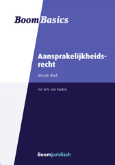 eBook, Boom Basics Aansprakelijkheidsrecht, van Kooten, Gerarda, Koninklijke Boom uitgevers