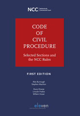 eBook, Code of Civil Procedure : Selected Sections and the NCC Rules, Koninklijke Boom uitgevers