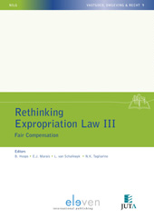 eBook, Rethinking Expropriation Law III : Fair Compensation, Koninklijke Boom uitgevers