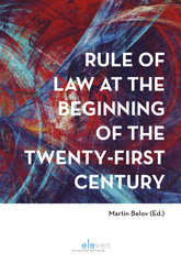 E-book, Rule of Law at the Beginning of the Twenty-First Century, Koninklijke Boom uitgevers