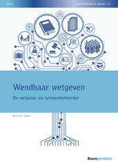 E-book, Wendbaar wetgeven : De wetgever als systeembeheerder, Koninklijke Boom uitgevers