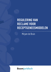 E-book, Regulering van reclame voor receptgeneesmiddelen, Koninklijke Boom uitgevers