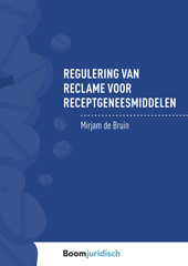 eBook, Regulering van reclame voor receptgeneesmiddelen, Koninklijke Boom uitgevers