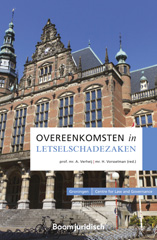 E-book, Overeenkomsten in letselschadezaken, Koninklijke Boom uitgevers