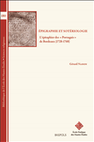 E-book, Epigraphie et sotériologie : l'épitaphier des "Portugais" de Bordeaux (1728-1768), Nahon, Gérard, Brepols Publishers