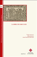 E-book, La Bible de 1500 à 1535, Brepols Publishers