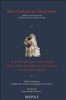 E-book, Le Dit des trois morts et des trois vifs : Éditions, traductions et études des versions médiévales (essai de translatio collective), Brepols Publishers