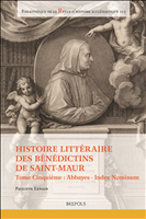 E-book, Histoire littéraire des bénédictins de Saint-Maur : Tome Cinquième: Abbayes - Index Nominum, Brepols Publishers