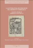 eBook, La letteratura di istruzione nel Medioevo germanico : Studi in onore di Fabrizio D. Raschellà, Caparrini, Marialuisa, Brepols Publishers