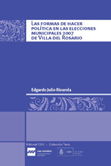 E-book, Las formas de hacer política en las elecciones municipales 2007 de Villa del Rosario, Centro de Estudios Avanzados