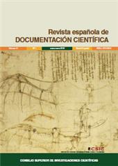 Issue, Revista española de documentación científica : 41, 1, 2018, Editorial CSIC