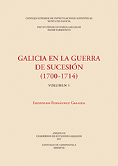 E-book, Galicia en la guerra de sucesión (1700-1714), CSIC, Consejo Superior de Investigaciones Científicas