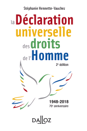 E-book, La Déclaration universelle des droits de l'Homme, Éditions Dalloz