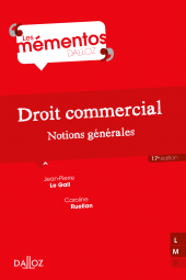 E-book, Droit commercial. Notions générales, Éditions Dalloz