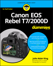 E-book, Canon EOS Rebel T7/2000D For Dummies, For Dummies