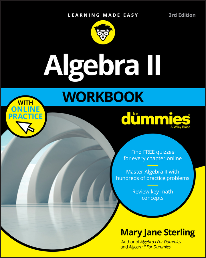 E-book, Algebra II Workbook For Dummies, For Dummies