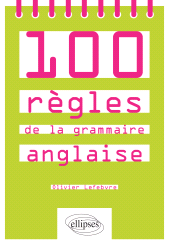 E-book, 100 règles de la grammaire anglaise, Édition Marketing Ellipses