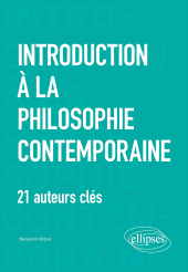 E-book, Introduction à la philosophie contemporaine, Édition Marketing Ellipses