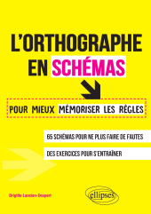 E-book, L'orthographe en schémas : Pour mieux mémoriser les règles, Édition Marketing Ellipses