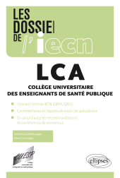 E-book, LCA - Collège Universitaire des Enseignants de Santé Publique, Édition Marketing Ellipses
