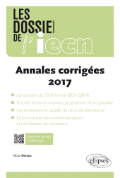 eBook, Les dossiers de l'IECN - annales 2017 corrigées, Édition Marketing Ellipses