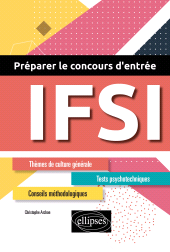 E-book, Préparer le concours d'entrée en IFSI, Édition Marketing Ellipses