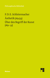 E-book, Ästhetik (1832/33). Über den Begriff der Kunst (1831-33), Felix Meiner Verlag