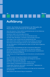 E-book, Aufklärung, Band 29: Das Problem der Unsterblichkeit in der Philosophie, den Wissenschaften und den Künsten des 18. Jahrhunderts, Felix Meiner Verlag