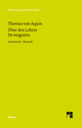 E-book, Über den Lehrer : De magistro. Zweisprachige Ausgabe, Felix Meiner Verlag