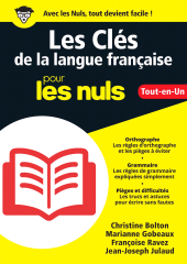 eBook, Les Clés de la langue française pour les Nuls, Bolton, Christine, First Éditions