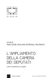 E-book, L'ampliamento della Camera dei Deputati : letture e prospettive per il progetto, Franco Angeli