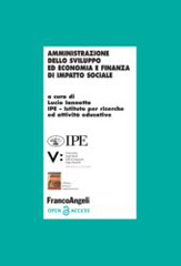 E-book, Amministrazione dello sviluppo ed economia e finanza di impatto sociale, Franco Angeli
