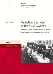 E-book, Vertreibung aus dem Wissenschaftssystem : Gedenkbuch für die im Nationalsozialismus vertriebenen Gremienmitglieder der DFG, Franz Steiner Verlag GmbH