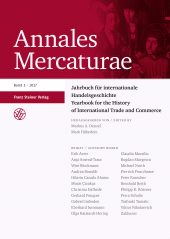 E-book, Annales Mercaturae 3 (2017), Franz Steiner Verlag GmbH
