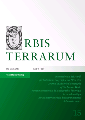 E-book, Orbis Terrarum 15 (2017), Franz Steiner Verlag GmbH