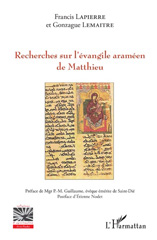 eBook, Recherches sur l'Evangile araméen de Matthieu, Lapierre, Francis, L'Harmattan