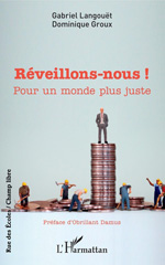 E-book, Réveillons-nous ! : pour un monde plus juste, Langouët, Gabriel, L'Harmattan
