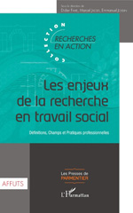 E-book, Les enjeux de la recherche en travail social : définitions, champs et pratiques professionnelles, L'Harmattan
