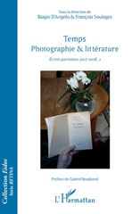 eBook, Écrits parisiens 2017-2018, vol. : Temps, photographie & littérature, L'Harmattan