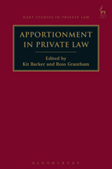 eBook, Apportionment in Private Law, Hart Publishing