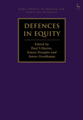 eBook, Defences in Equity, Hart Publishing