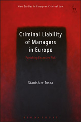 eBook, Criminal Liability of Managers in Europe, Hart Publishing