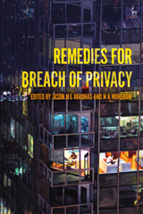 E-book, Remedies for Breach of Privacy, Hart Publishing