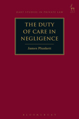 eBook, The Duty of Care in Negligence, Hart Publishing