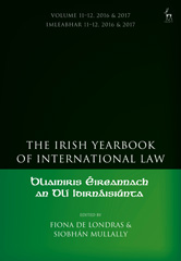 eBook, The Irish Yearbook of International Law, 2016-17, Hart Publishing