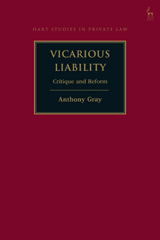 E-book, Vicarious Liability, Hart Publishing